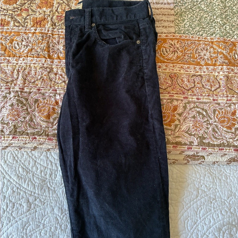 J. Crew Men's Corduroy Pants - Blue 30x32